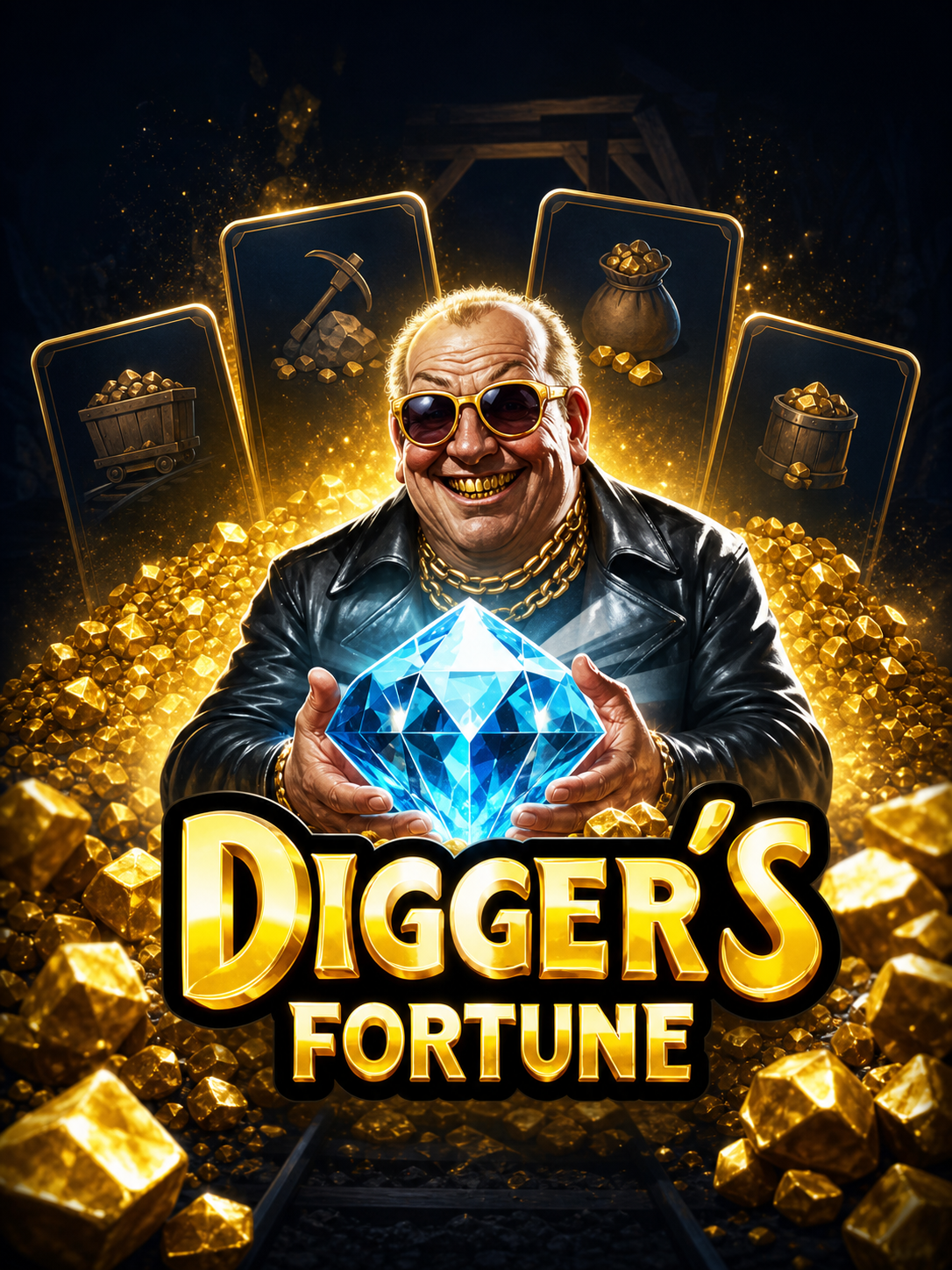 Slot Comparison - Digger's Fortune, Bonanza, Fire in the Hole, Diamond Mine, Book of Dead and Big Bass Bonanza